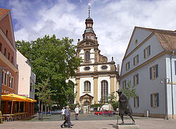 Fast 300 Jahre alt: Die Dreifaltigkeitskirche.